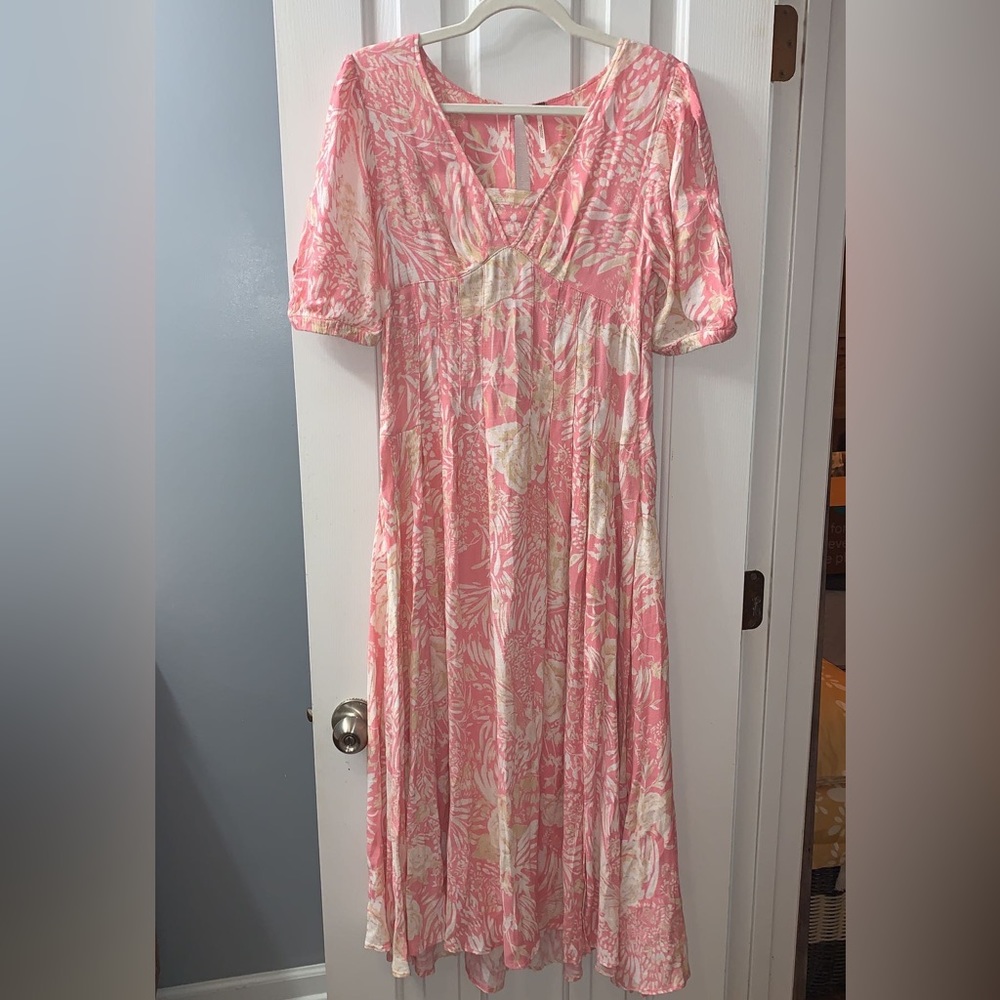 Free People Forever Always Midi Dress - Picture 5 of 9